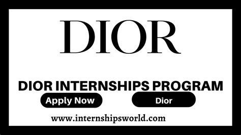 dior internships summer 2023|christian Dior internships 2022.